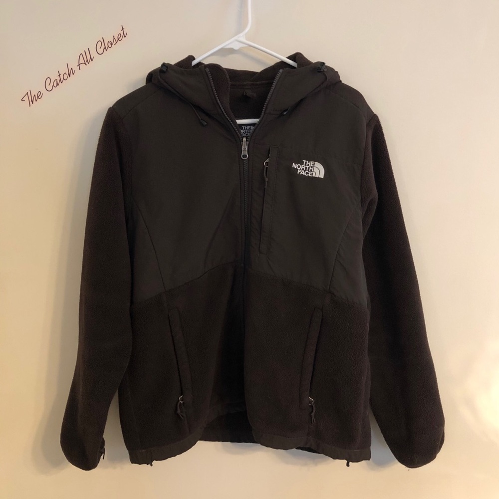 Brown North Face Fleece - Size Large